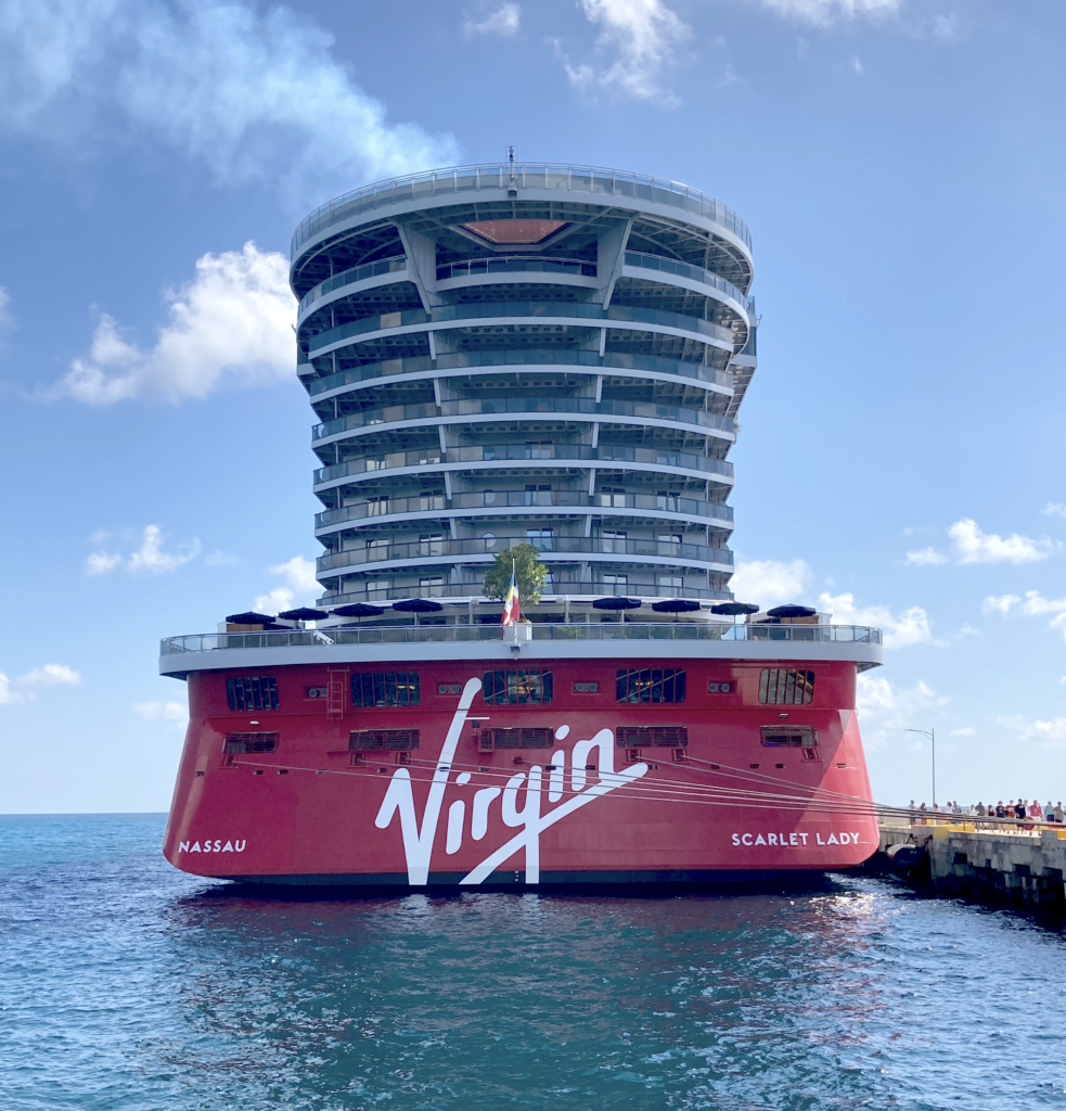 Virgin Voyages Cruise Line Ship The Scarlet Lady
