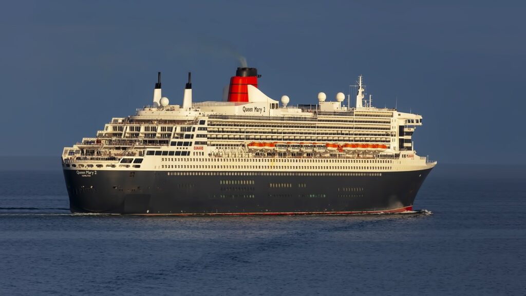 Cunard Cruise Line Ocean Liner ship The Queen Mary II