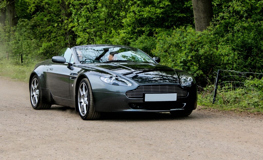 Aston Martin Museum near Oxford, UK run by Aston Martin Heritage Trust