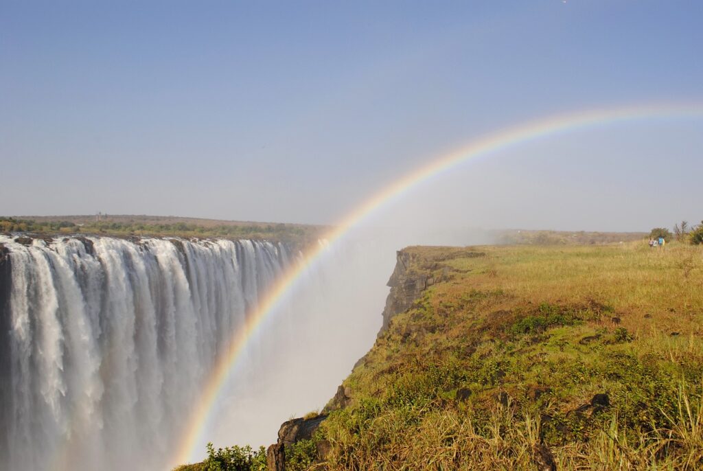 The Victoria Falls Hotel is one of our favorite hot spots for high tea because of its close proximity to the waterfall