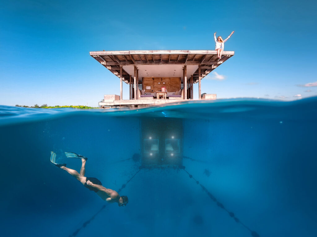 Striking hotel for nature lovers The Manta Resort & Underwater Room— Pemba Island, Tanzania