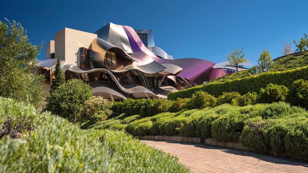 odd hotel for architecture buffs Hotel Marqués de Riscal — Elciego, Spain