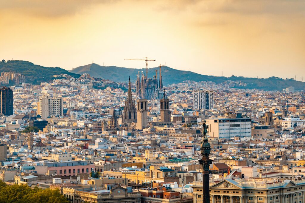 Enjoy panoramic views of Barcelona from rooftop bars, the Tibidabo Amusement Park, Port Cable Car, or Bunkers del Carmel 