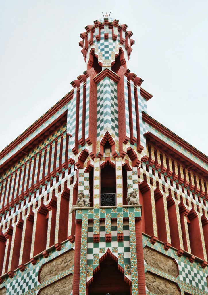 Casa Vicens Gaudi's first building in Barcelona