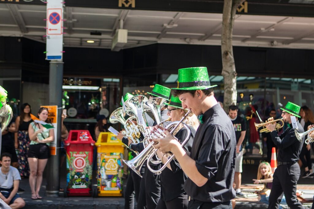 Dublin, Ireland is a great spot for parties and parades during its St. Patrick’s Day Festival