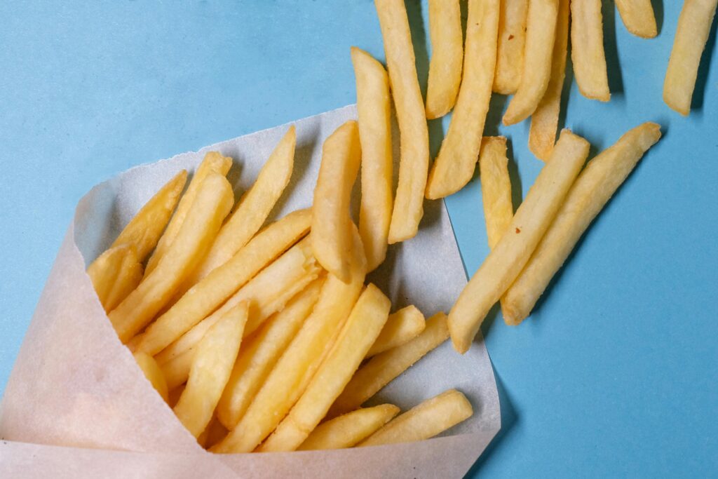 Frites with mayonnaise are a Belgian delicacy. Be sure to try some on your 24-hour Brussels adventure.