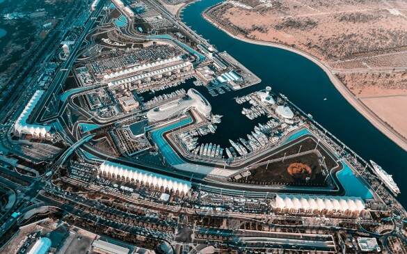 Yas Marina, Abu Dhabi is the place if you travel to the Middle East on your superyacht