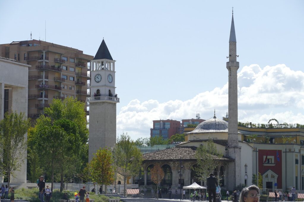 Tirana, Albania is a hip city in Europe off the beaten track