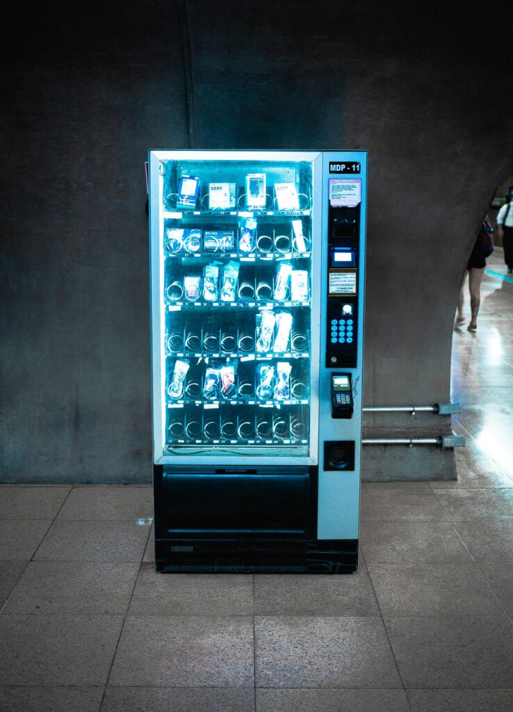 Owning a vending machine business is a big time commitment at first, but can be managed with software and staff