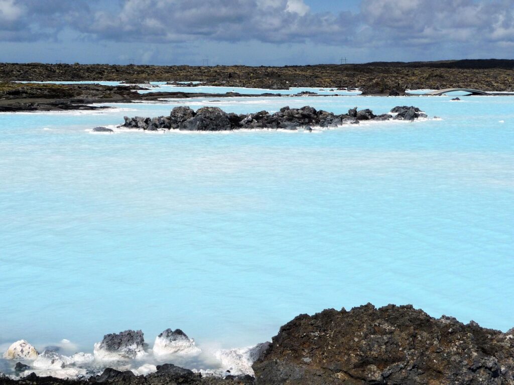 The Retreat at Blue Lagoon in Grindavík, Iceland offers wellness treatments in geothermal pools